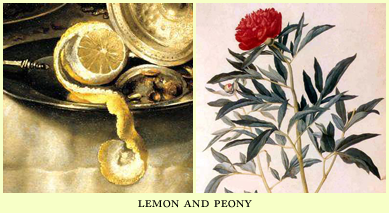 lemon and peony